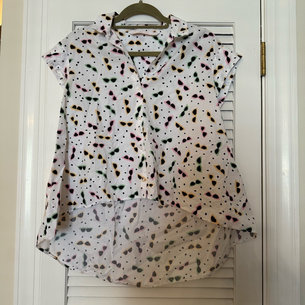 ZARA Colorful Sunglasses Button Down